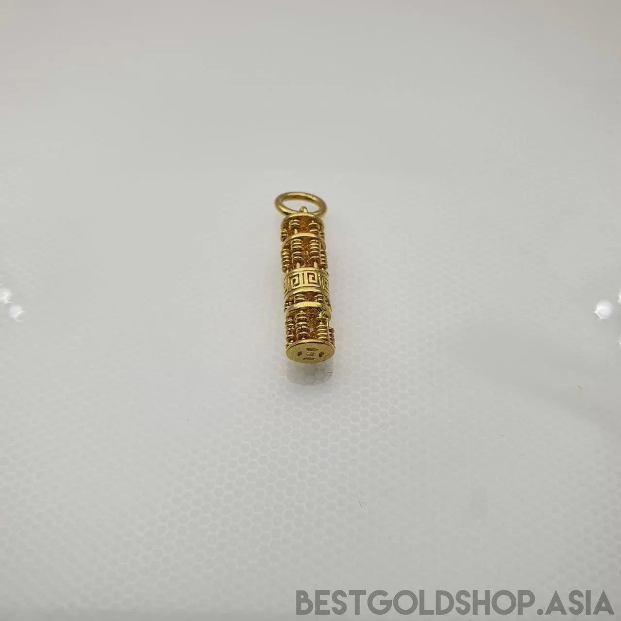 22K / 916 Gold Abacus Futong pendants