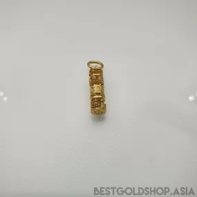 22K / 916 Gold Abacus Futong pendants