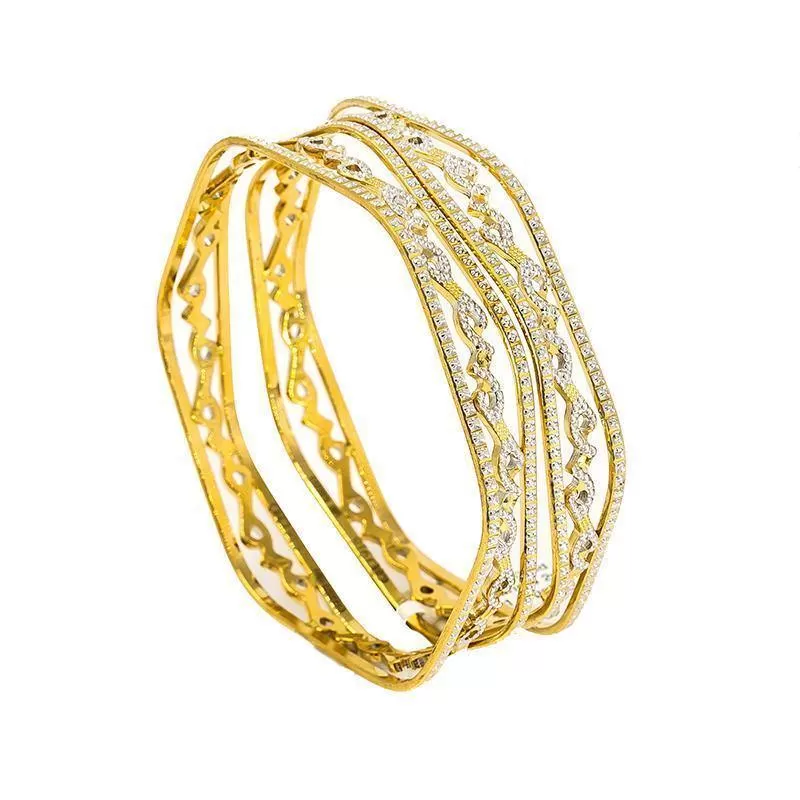 22K Gold 2 Piece Bangles