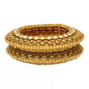 22K Yellow Gold Charita Bangle Set (125.1gm)