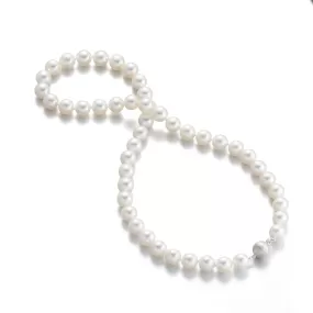 8.5mm White Akoya Pearl Necklace