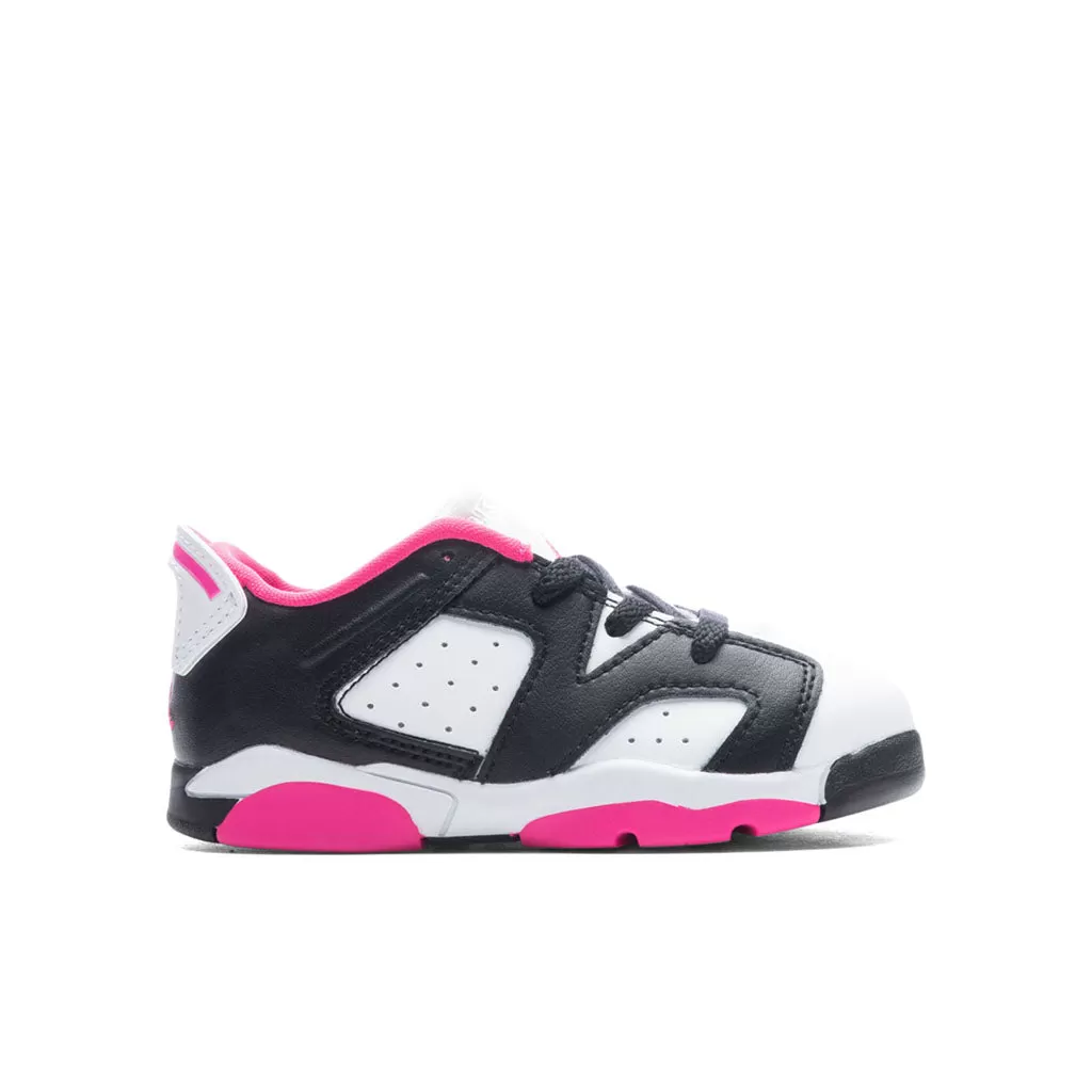 Air Jordan VI Retro Low (TD) - Black/Fierce Pink/White