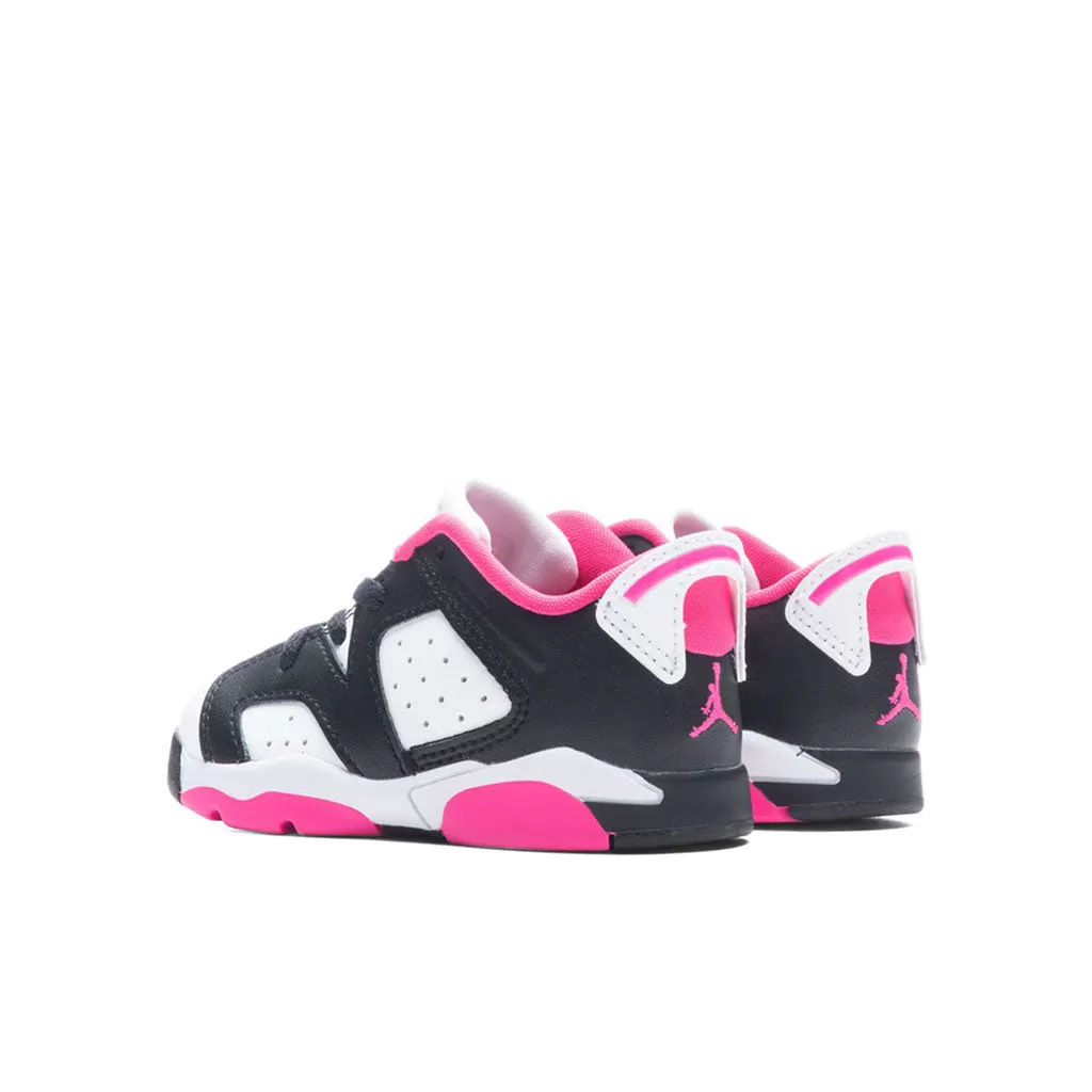 Air Jordan VI Retro Low (TD) - Black/Fierce Pink/White