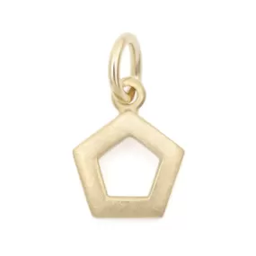 Anne Sportun 18K Yellow Gold Open Pentagon Charm