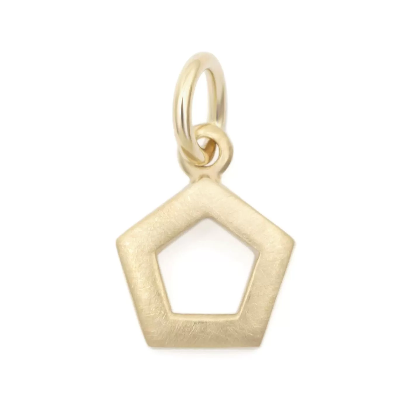 Anne Sportun 18K Yellow Gold Open Pentagon Charm