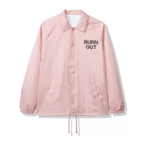 Anti Social Social Club Burn Out Coach Jacket (FW19) Pink