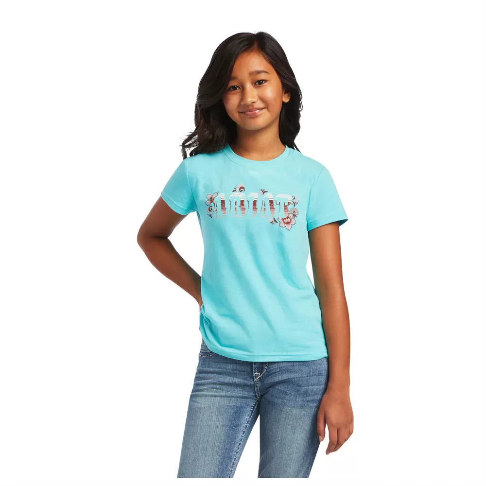 ARIAT GIRLS HAWAIIAN TEE