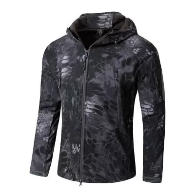 Ashore Shop Men's Waterproof Windproof Tactical Military Jacket