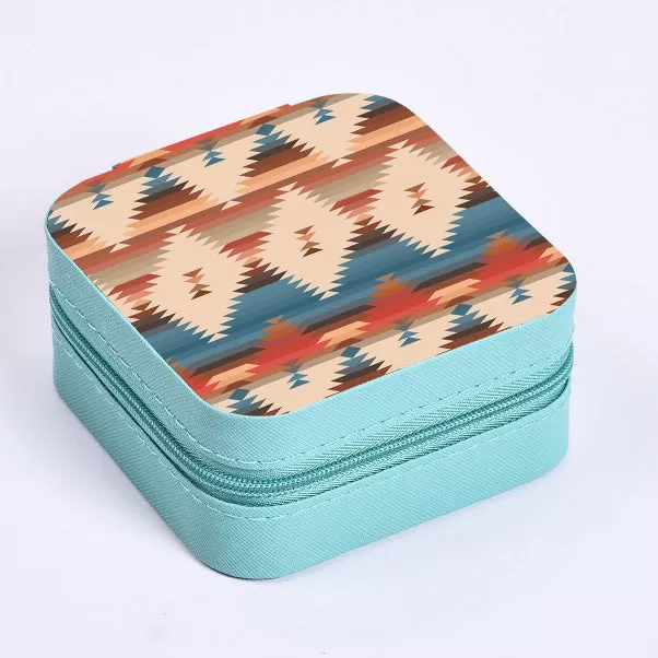 Aztec Square Jewelry Case