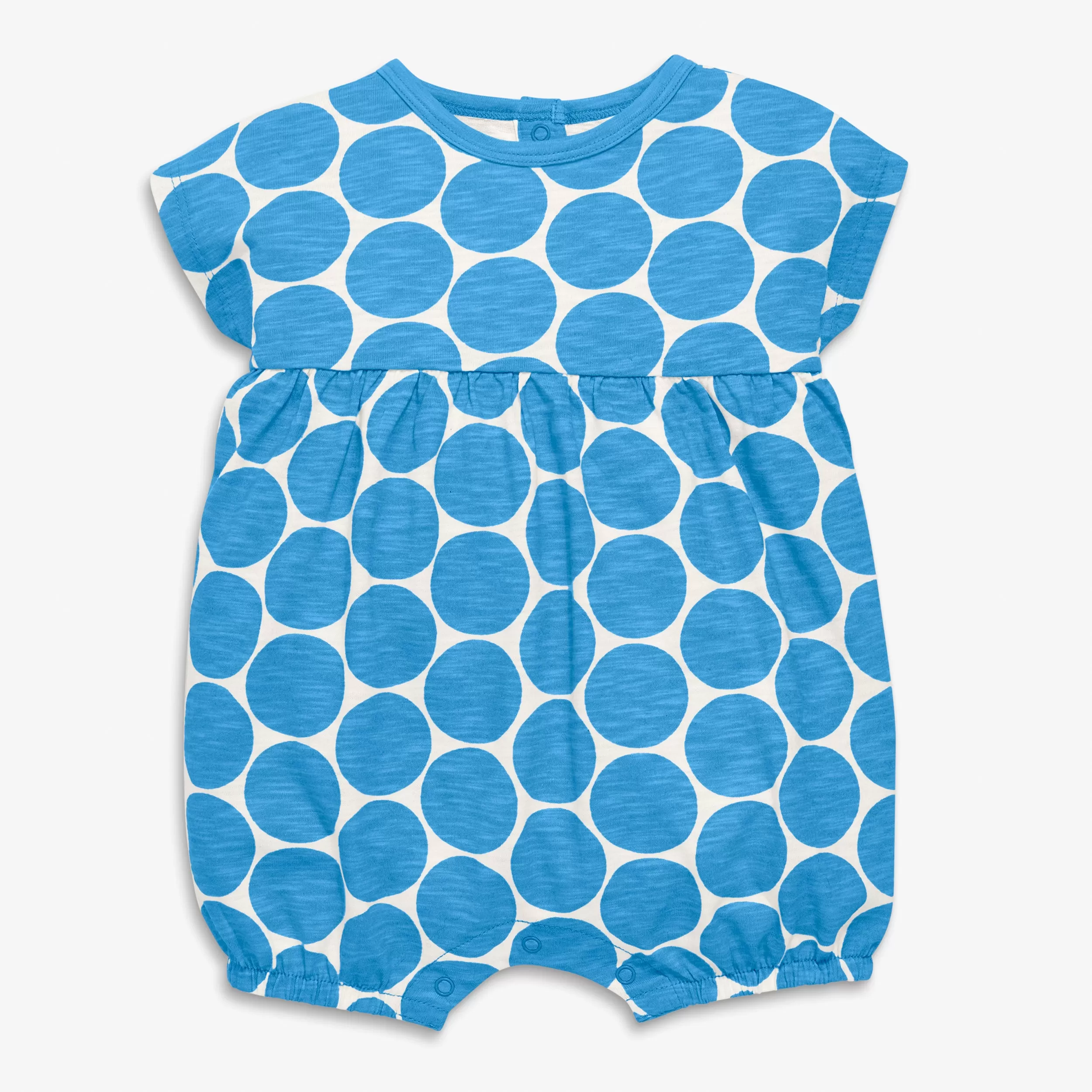 Baby bubble shortie in bold dot