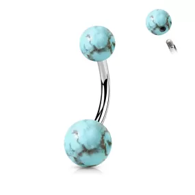 Belly Ring - Turquoise