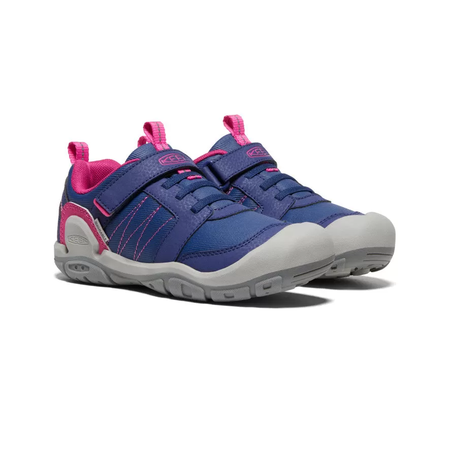 Big Kids' Knotch Peak Sneaker  |  Blue Depths/Pink Peacock