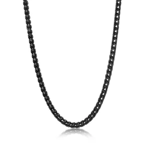 Black Rhodium Franco Chain