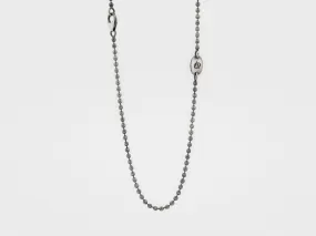 Branded Silver Ball Chain (2mm)