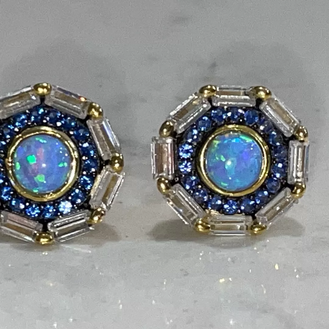 Byzade Opal Earrings