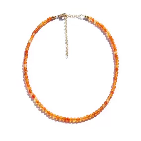 Carnelian Beaded Necklace