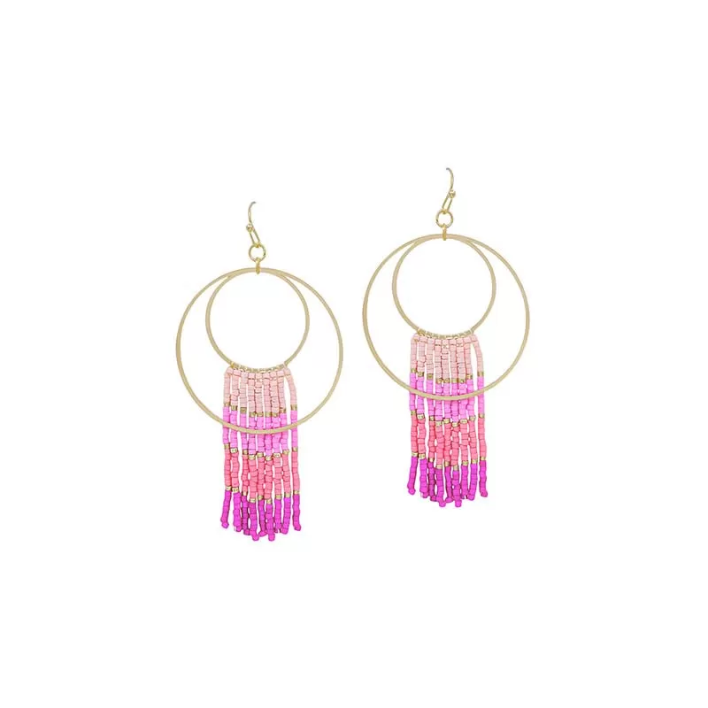 Circle Dangle Earrings