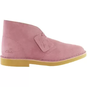 Clarks Desert Womens Pink Boots