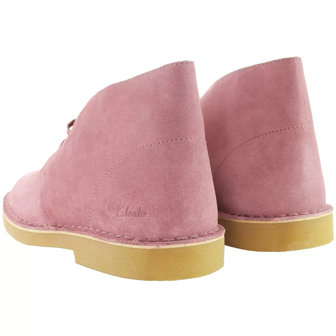 Clarks Desert Womens Pink Boots