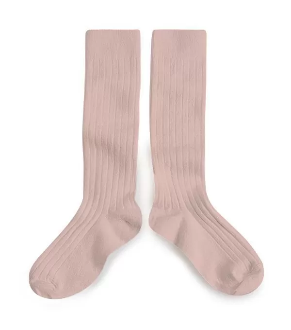 Collegien Knee Socks - dusty pink