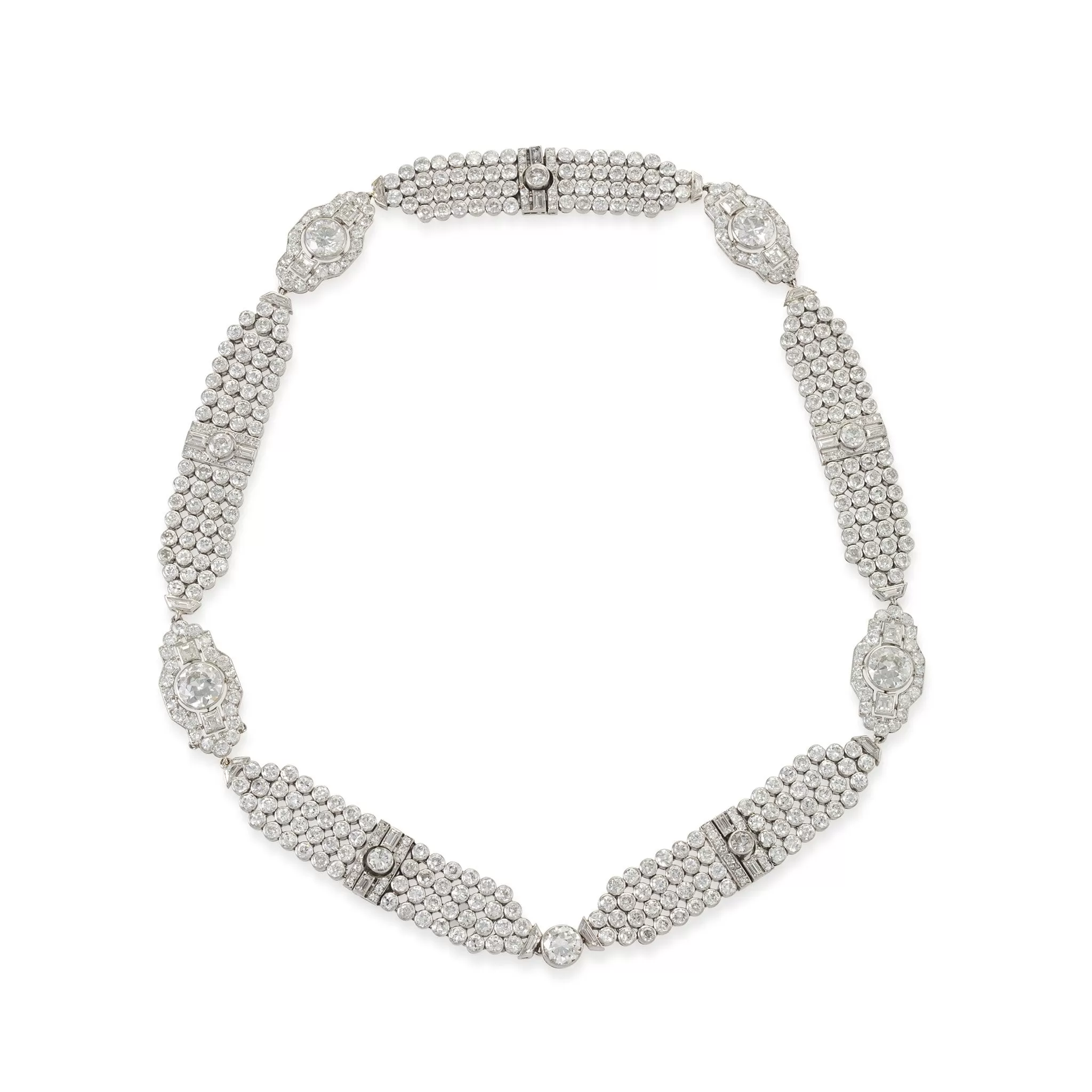 Convertible Diamond Collar Necklace