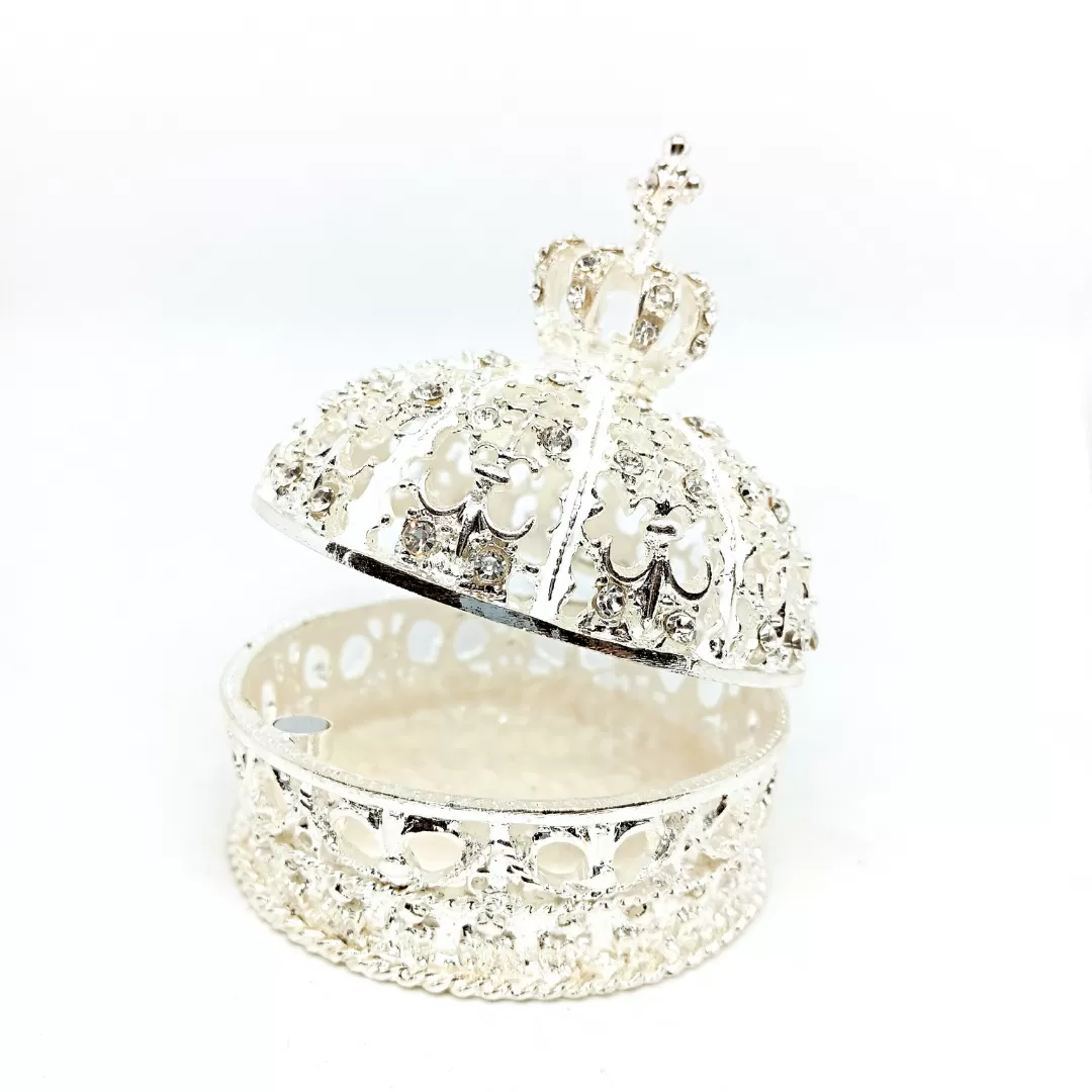 Crown Jewelry Box [Silver]