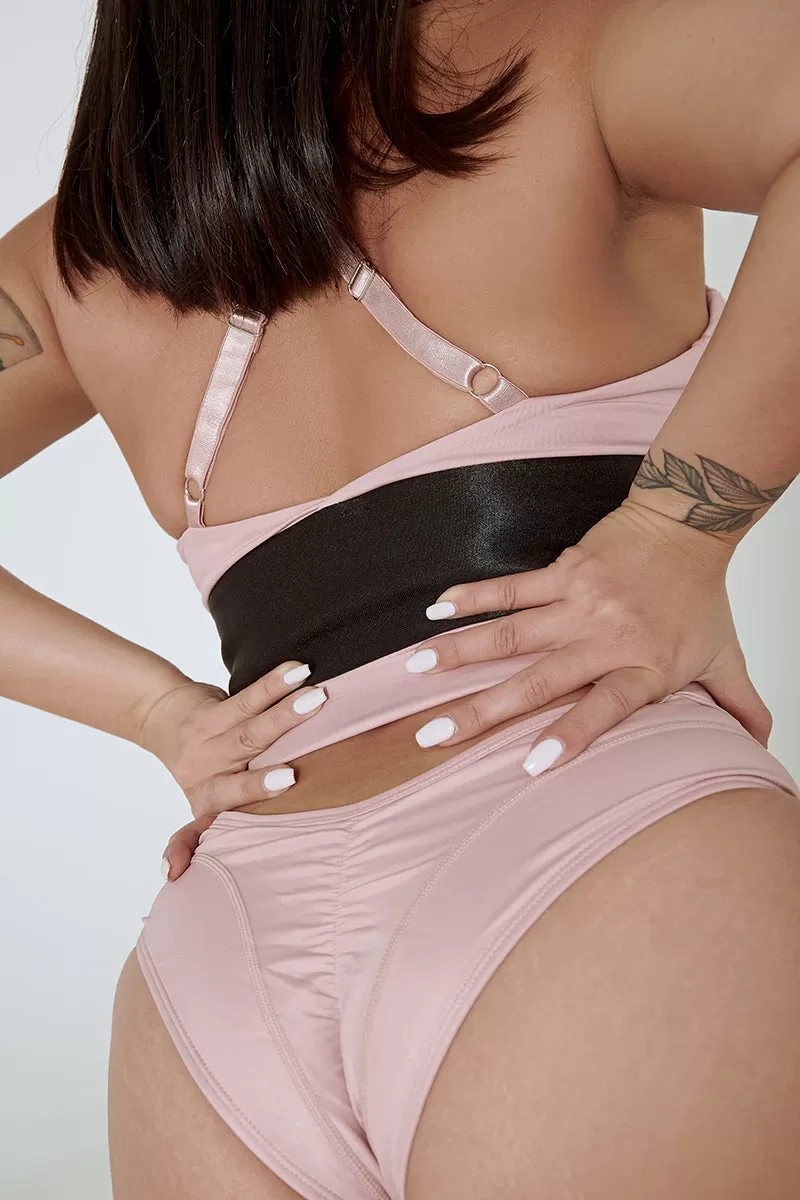 CXIX Riding Solo High Waist Bottoms - Pink