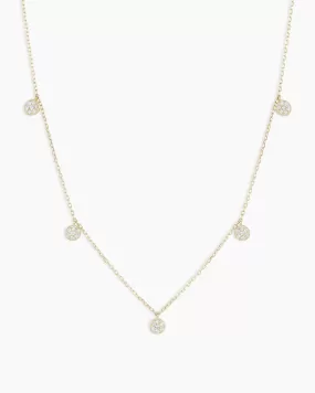 Diamond Pavé Flutter Necklace