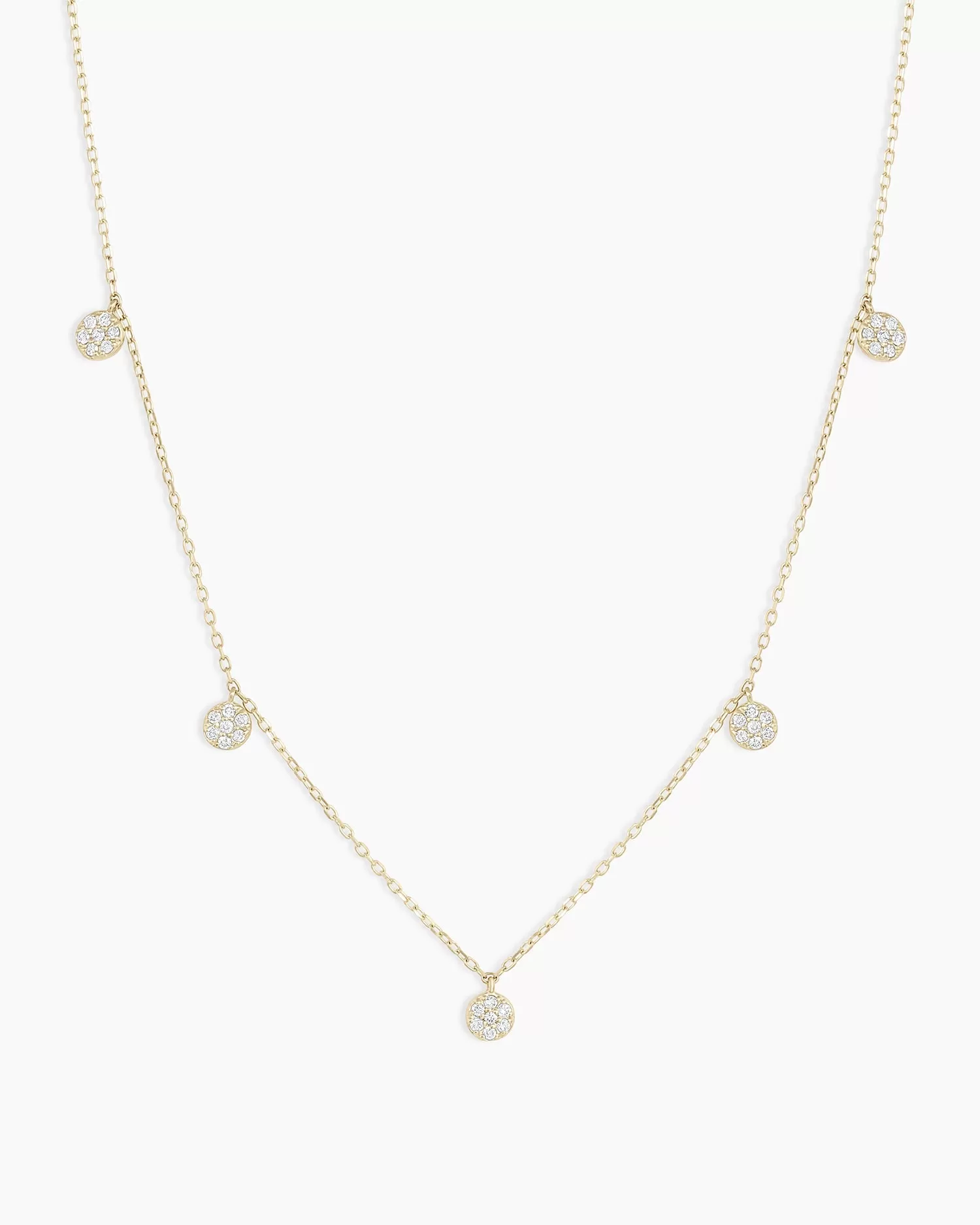 Diamond Pavé Flutter Necklace