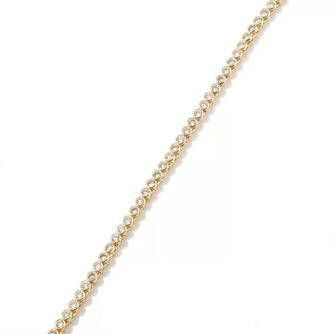 Diamond Tennis Necklace in Gold - PREORDER