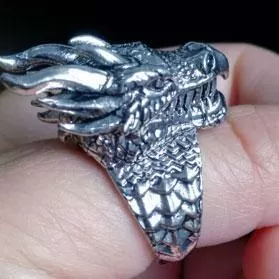 Dragon Head Ring