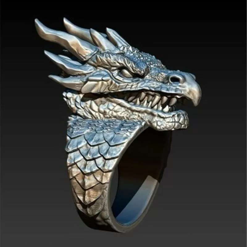 Dragon Head Ring