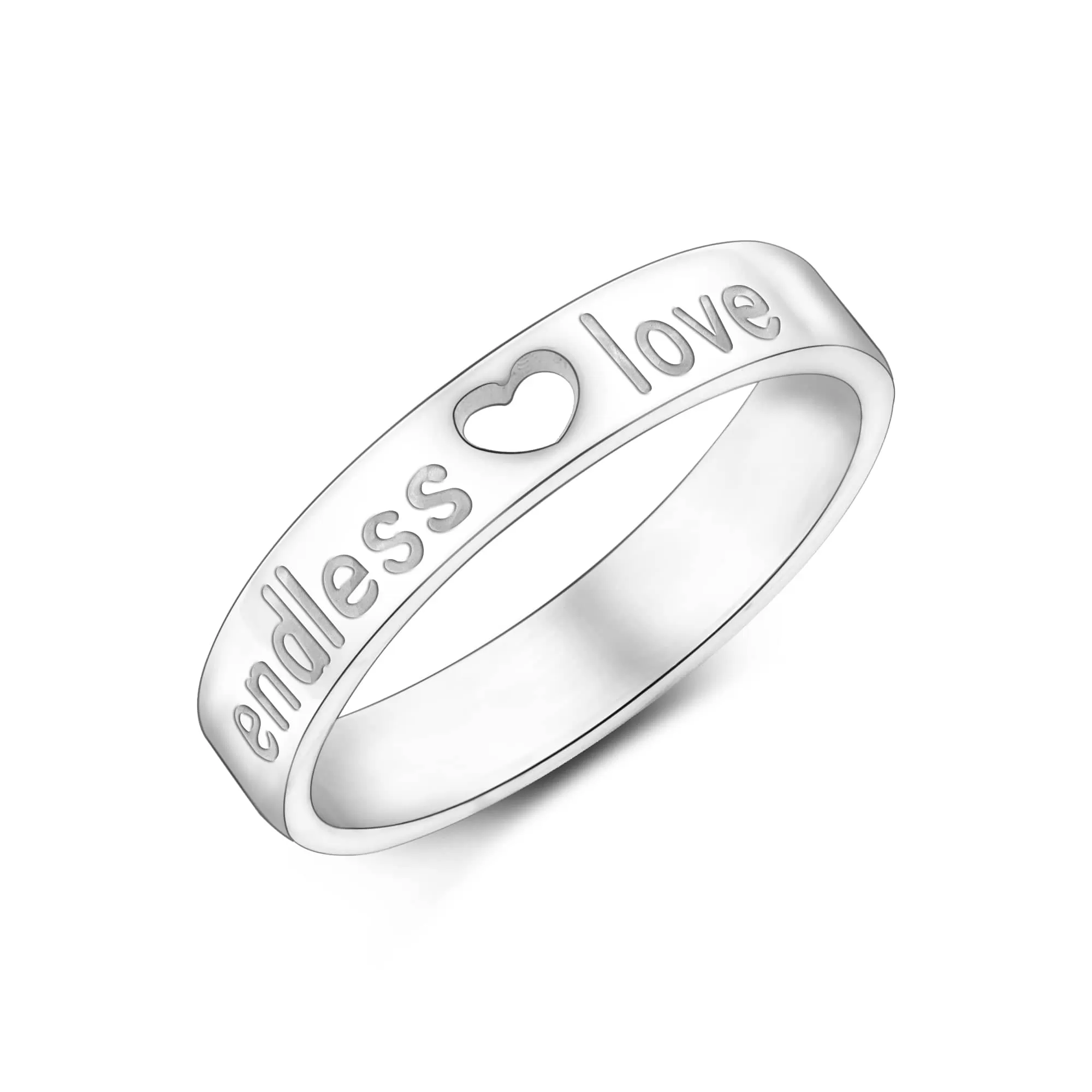 Endless Love Couples Promise Rings for Him