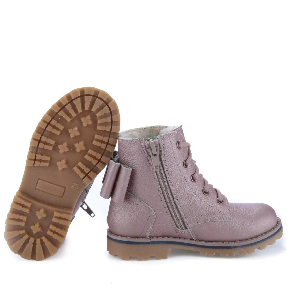 (EV2658A-3) Emel winter boots Pink