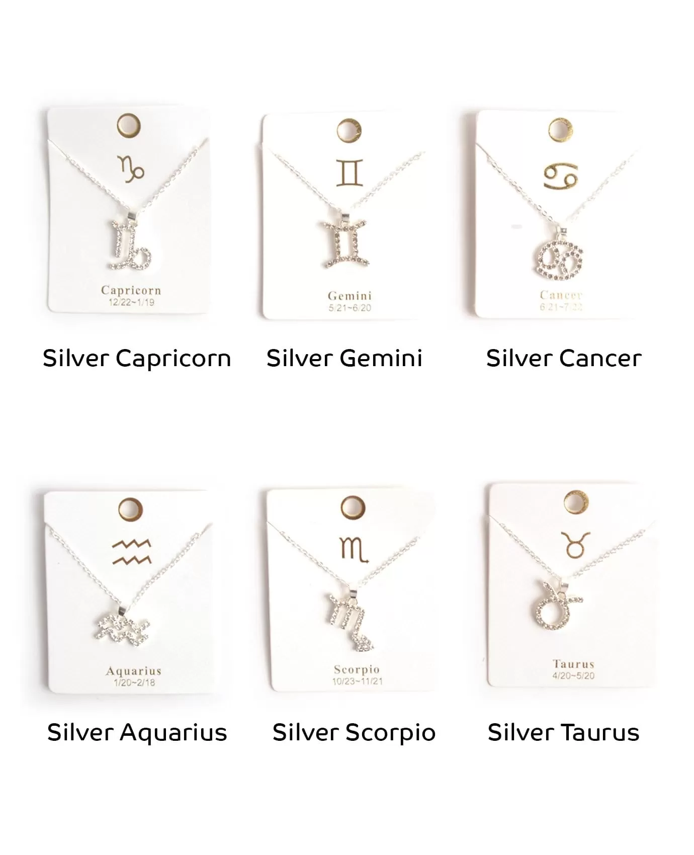 Fashion Horoscope Necklace