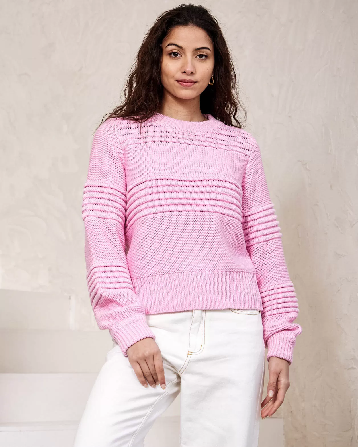 Fave Knit Jumper Pink