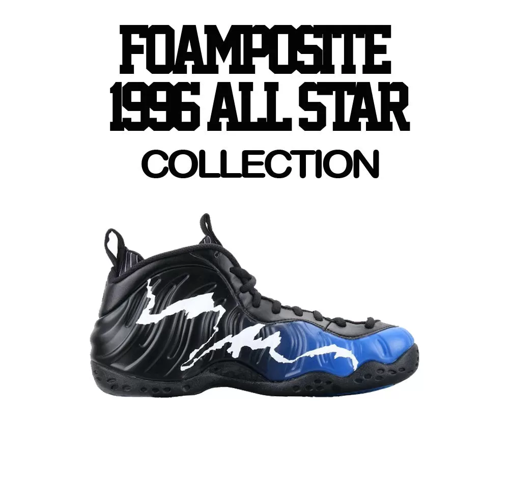 Foamposite 1996 All Star Shirt - ST Drip - Royal