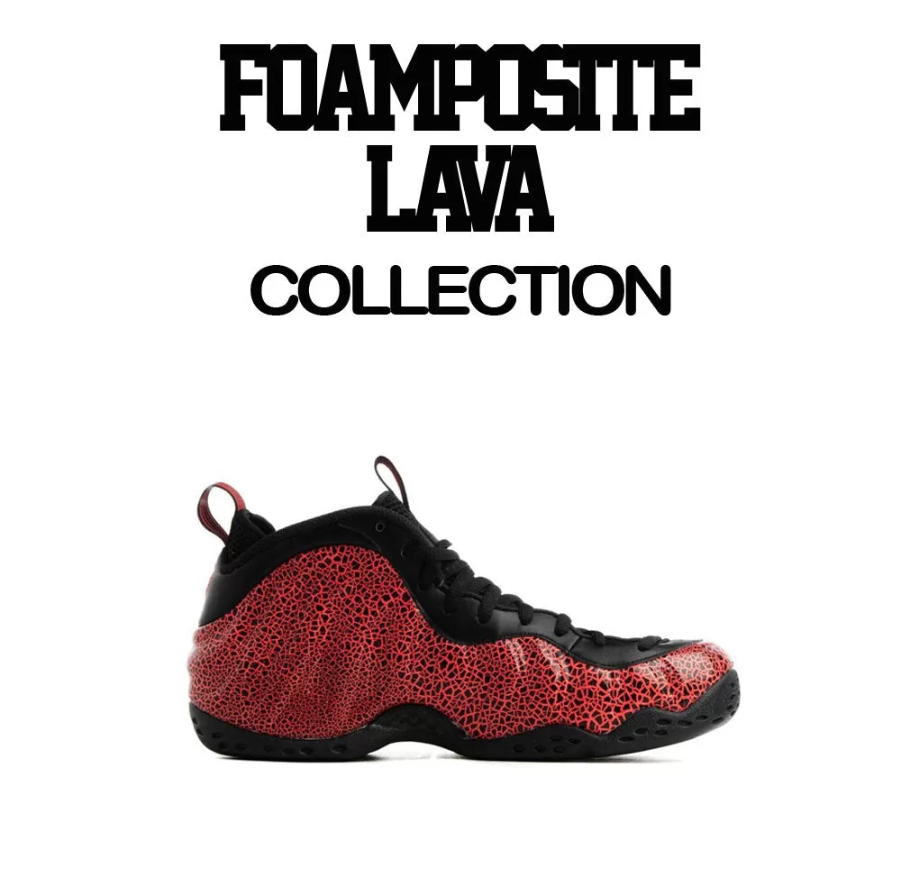 Foamposite Lava Shirt - Blowing Money - Black