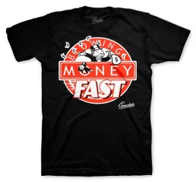 Foamposite Lava Shirt - Blowing Money - Black