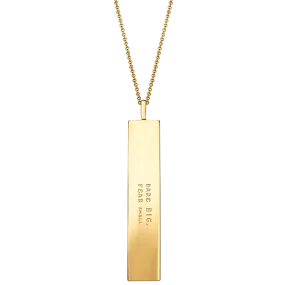 Fortune Pendants: Dare BIG. Fear small. - Gold