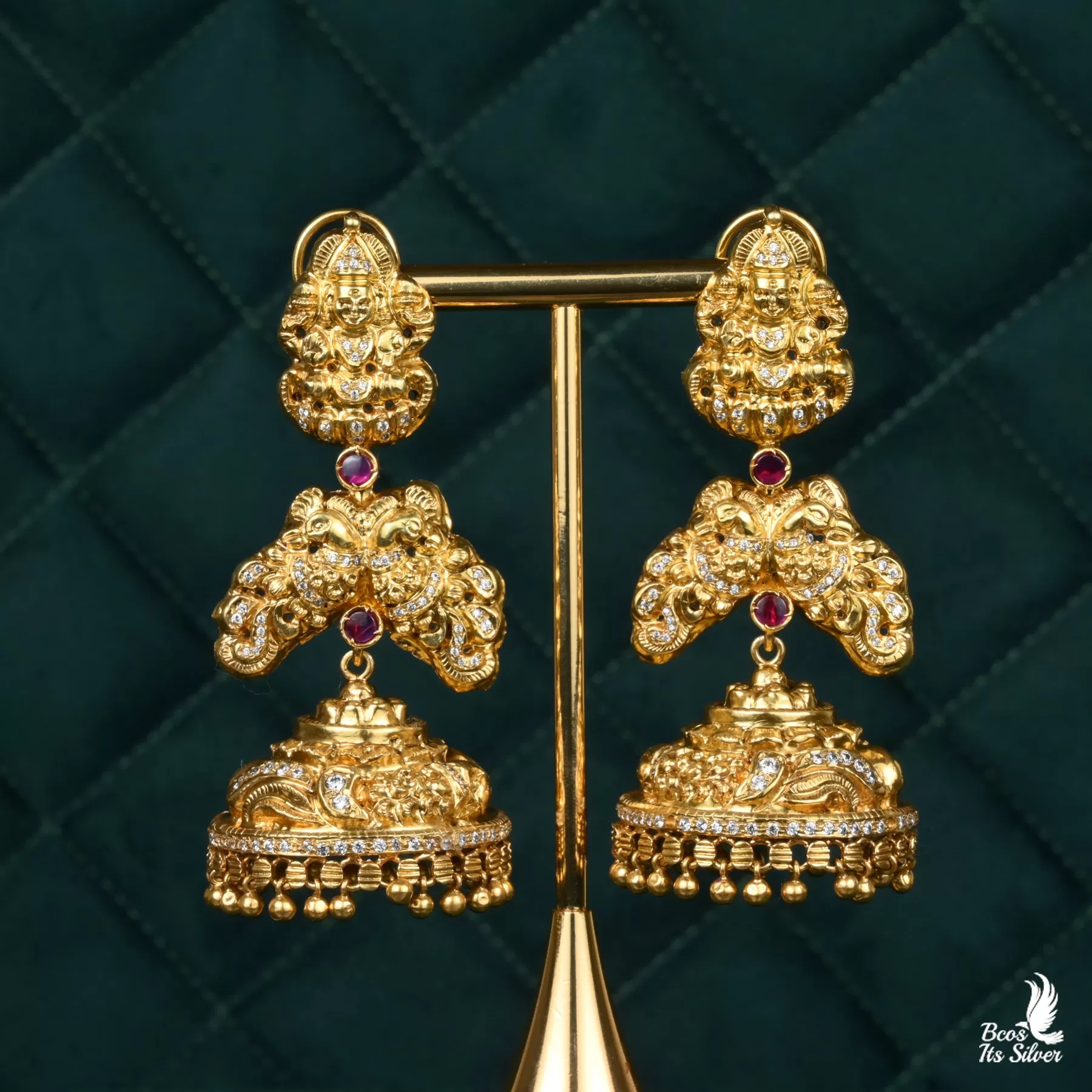 Gold Plated Jhumka - 2631