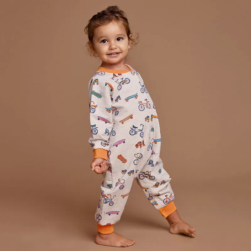 Goldie And Ace Terry Romper - Play All Day