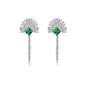 Gorgeous Emerald Green Drop Earrings