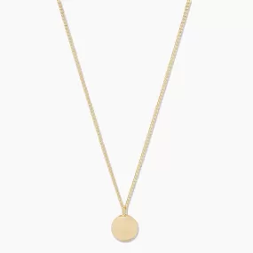 Gorjana Brooks Pendant Necklace (gold)