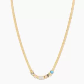 Gorjana Venice Gem Necklace (gold)