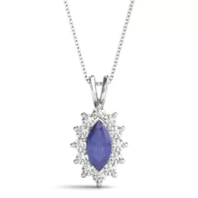 Halo Diamond Pendant