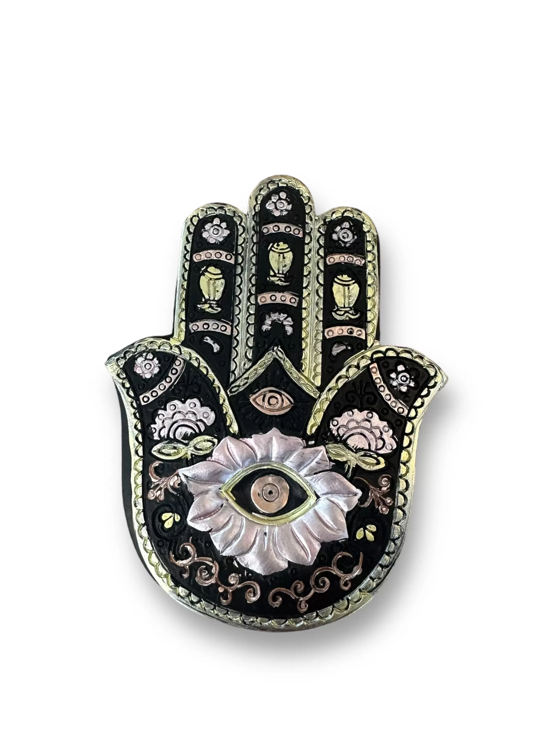 Hamsa Wooden Jewelry box