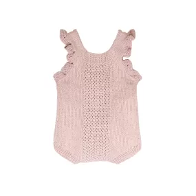 Heirloom Handmade Organic Romper - Paris