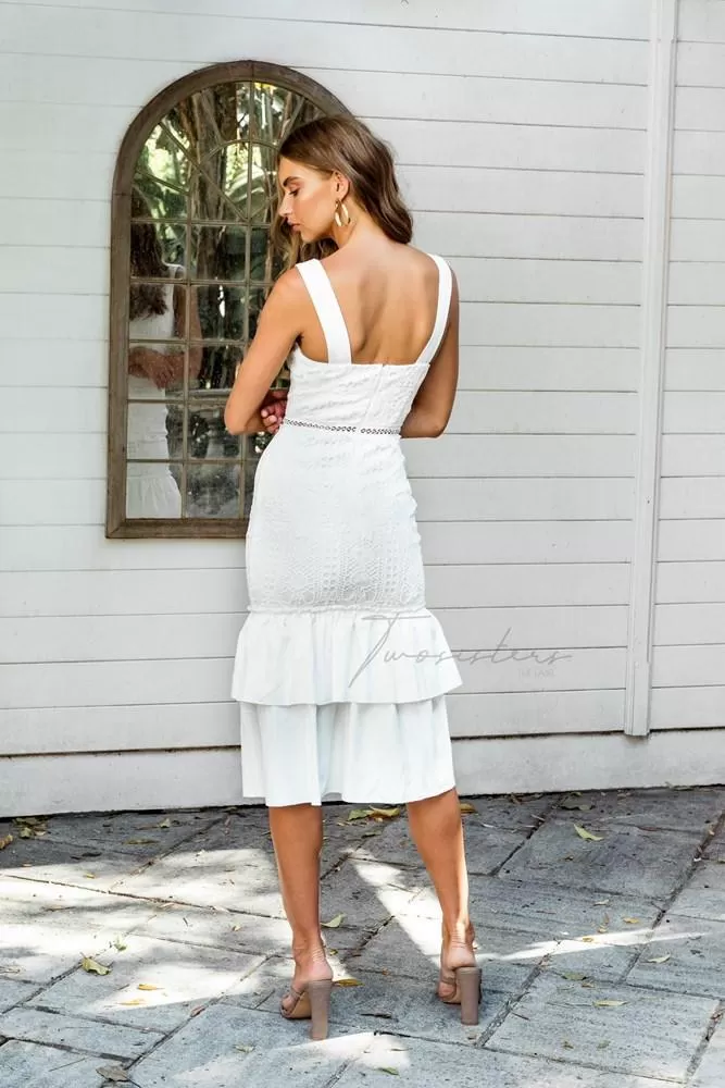 Izzy Dress - White (Final Sale)