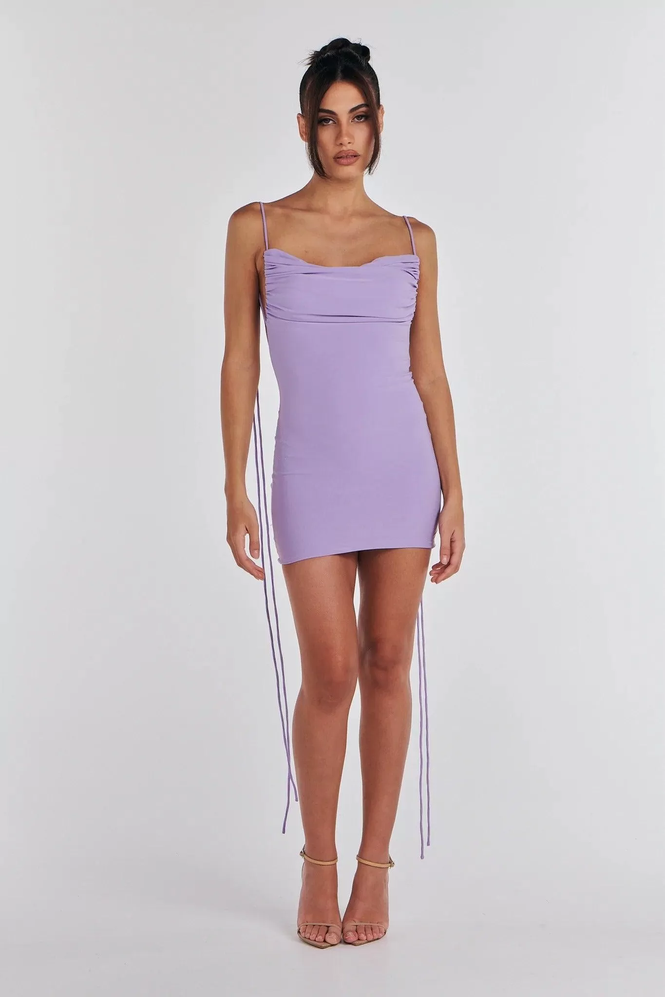 Jai Mini Dress - Lilac